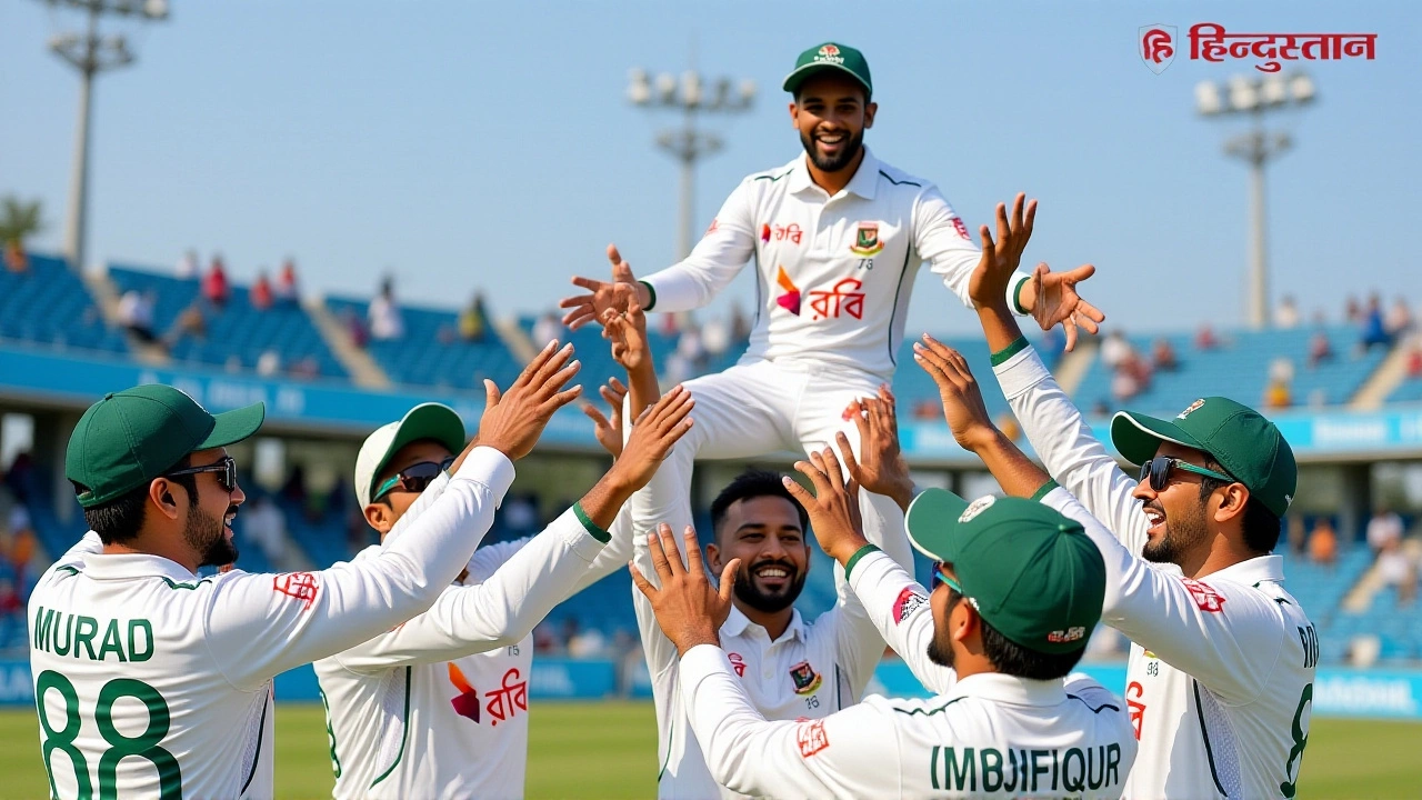 Bangladesh crushes Ireland by 217 runs to sweep Test series 2-0 in Dhaka