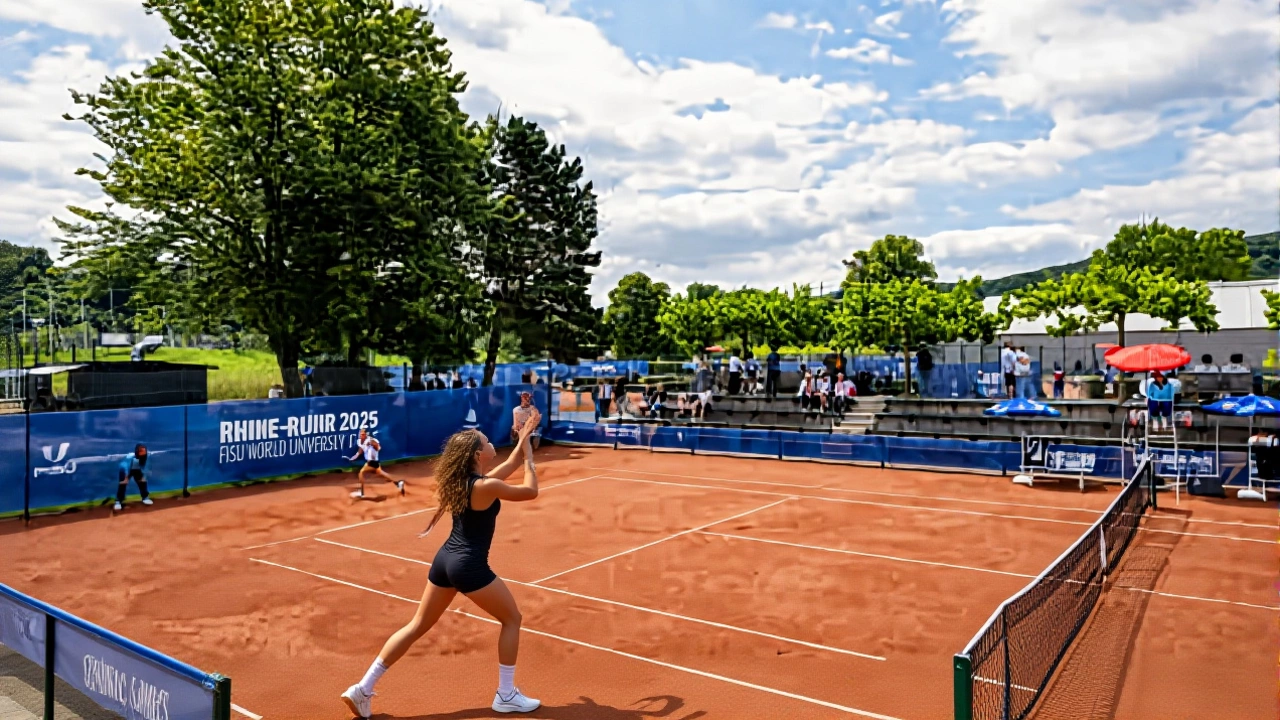Collegiate Stars Dominate Tennis at 2025 FISU World University Games, Claim 17 Medals